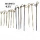 Galvanized bolt cattle field nail outdoor sky curtain tent nail sheep rebar thick plastic film nail animal pile straight nail