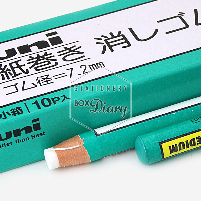 Japan's Mitsubishi EK-100 roll toilet paper eraser easy to use and tear off easy dirty eraser pen