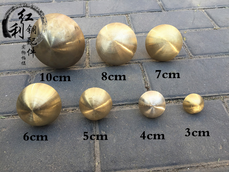 Chinese imitation antique pure copper ancient building decoration high cap foam nail bronze nail gate copper cap nail decoration copper door nail drum nail round nail