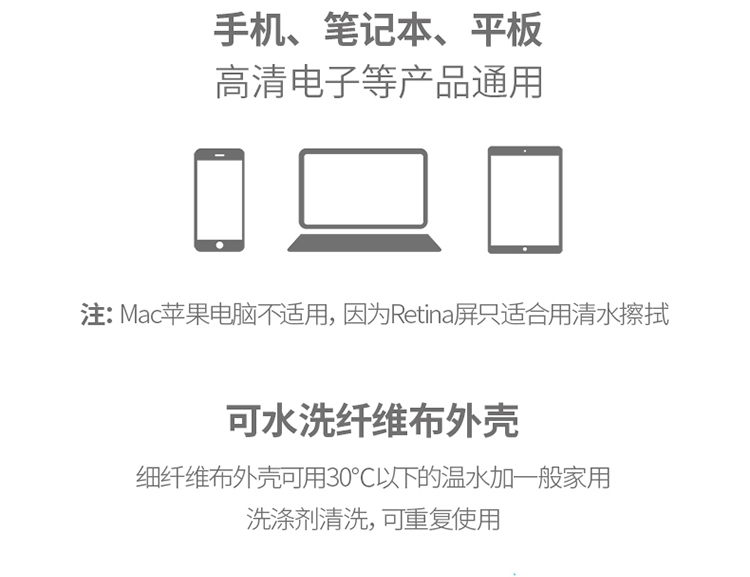 Đám mây gỗ tạp hóa máy tính xách tay SLR màn hình máy tính sạch lau sạch TV LCD chất lỏng - Phụ kiện máy ảnh DSLR / đơn balo máy ảnh lowepro