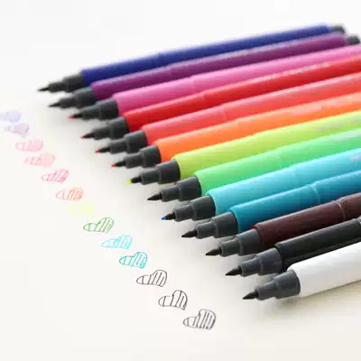 Yunmu groceries simple Muramei neutral color pen hand account diy Mark water pen signature pen color pen stationery