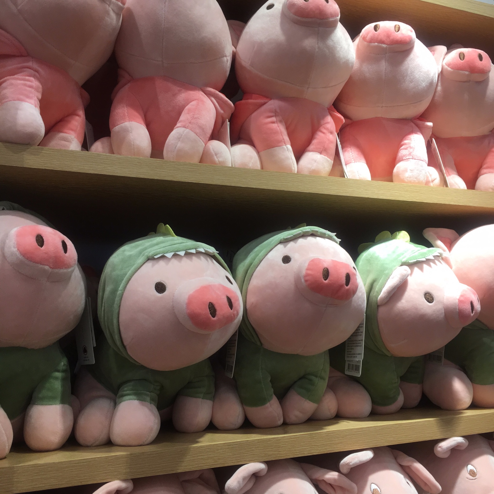 miniso pig stuffed toy