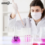 Бесплатная доставка Ammex Ammex одноразовый резиновый резиновый порошковые перчатки стерилизованной независимой упаковки Непотрилизованная дополнительная.