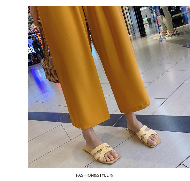 VK旗艦店 韓國風寬鬆氣質高腰單品連身褲