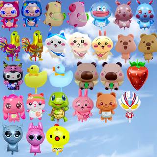 New internet celebrity cartoon children floating balloons