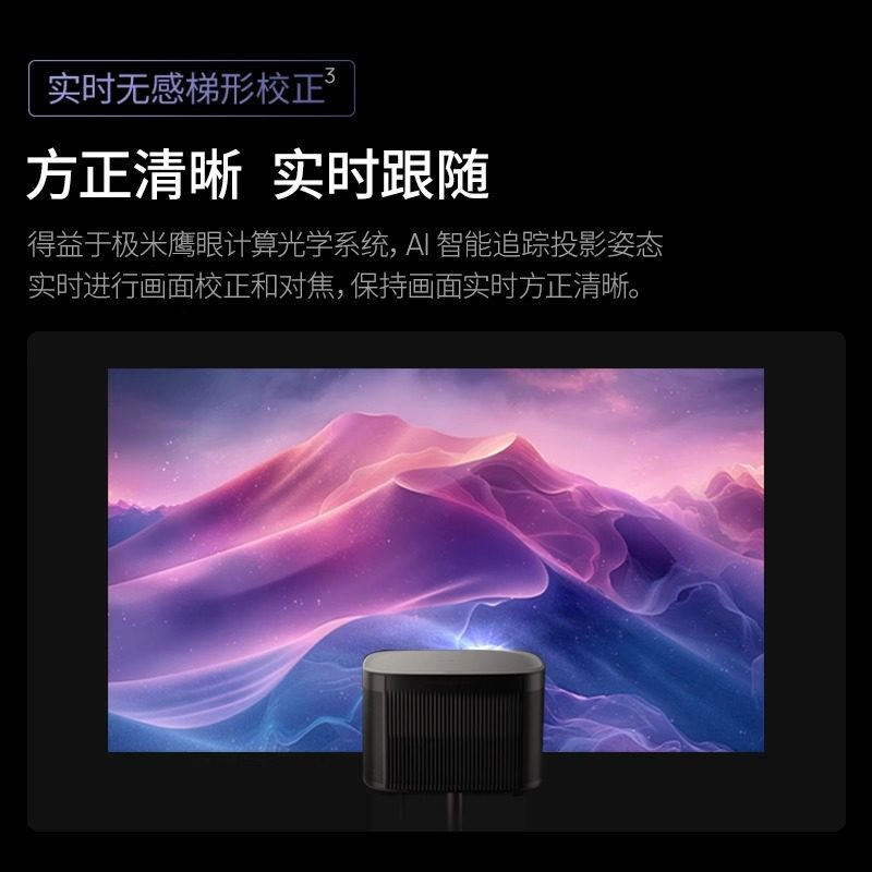 Xgimi H6 4K Projector Home Ultra-Hd High Brightness Smart Projector for Bedroom and Living Room Wireless Mobile Screen Projection Bluetooth Speaker Smart Large Screen 150inch Home Theater Overseas Version