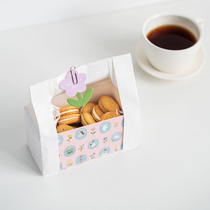 ins wines open windows toast bread bags baking handmade macarons cookies donuts doughnut sandwiches pack bottom toaster