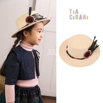 Spot watermelon home TIA CIBANI 22AW autumn and winter girls shade outdoor leisure hat jazz hat