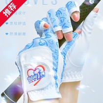 Japon Gants de golf BLUETEEGOLF femme légère et fine antidérapant sport respirable mains gants de rosée