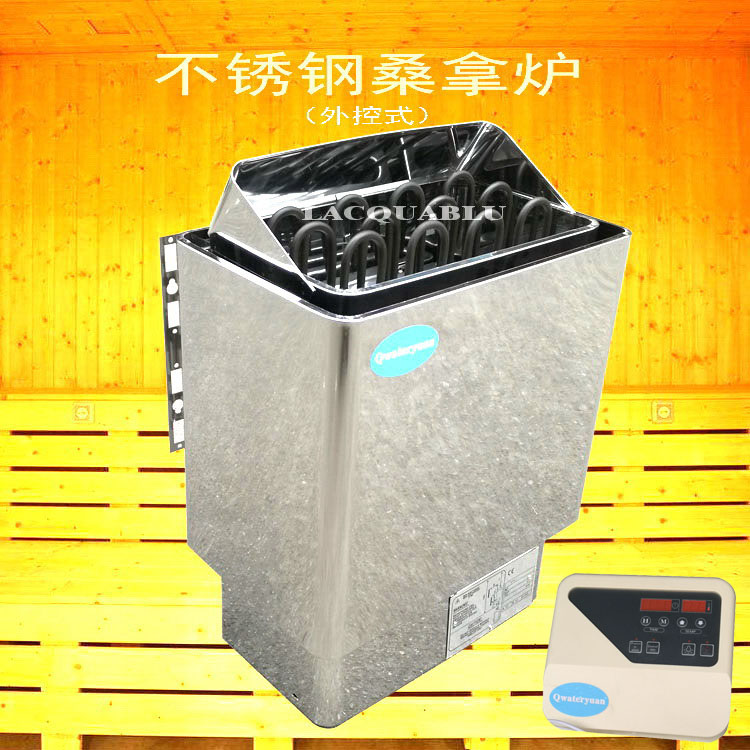 Household sauna room sauna furnace sweat steaming furnace dry steaming furnace dry burning furnace 220V external control 3-9KW single-phase three-phase 380V