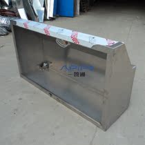 Galvanized dust exhaust hood Stainless steel exhaust hood Kitchen commercial canteen exhaust hood ventilation pipe