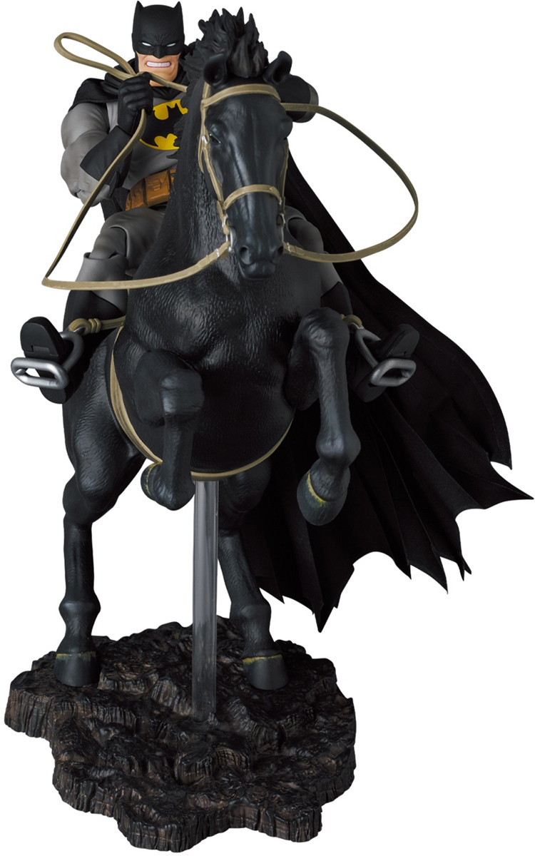 MAFEX BATMAN & Horse The Dark Knight Returns Medicom Toy 1/12