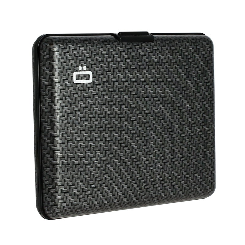 Aluminum large OGON France Euroclip men's card box wallet RFID shielded anti-theft brush anti-magnetic safety card bag-Taobao