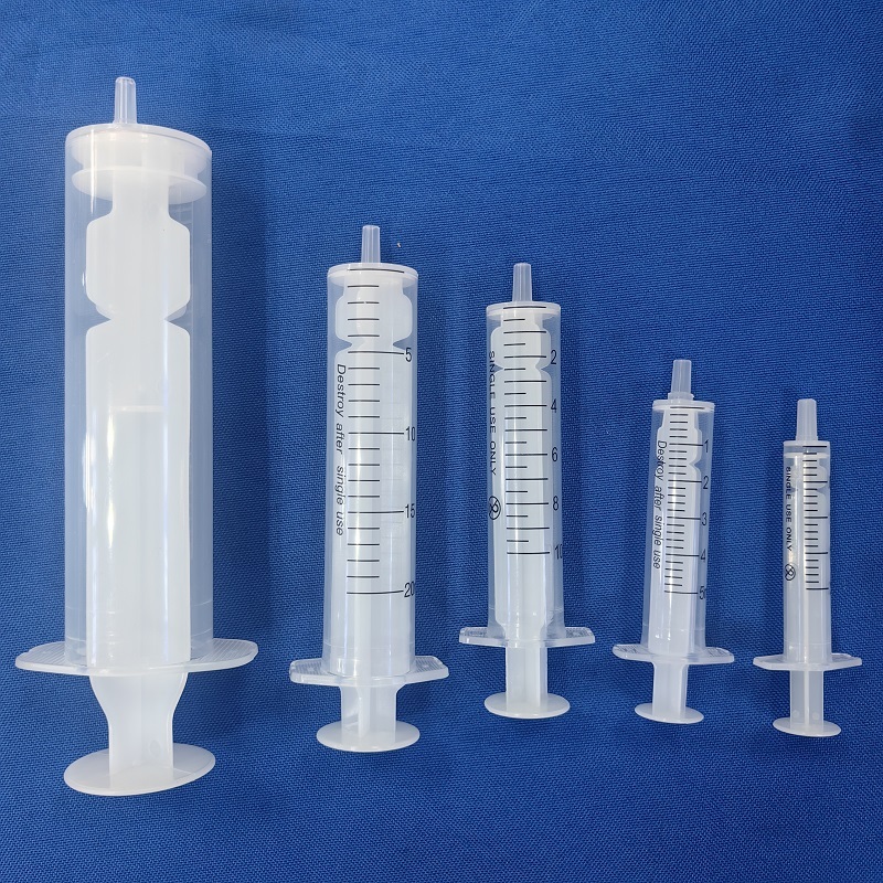 Corrosion-Resistant Syringe, Hand-Push Type, 2-Piece Set, Without Black Plug, with Scale, 20ml 50ml Syringe for Sampling Corrosion-Resistant Syringe, Hand-Push Type, 2-Piece Set, Without Black Plug, with Scale, 20ml 50ml Syringe for Sampling