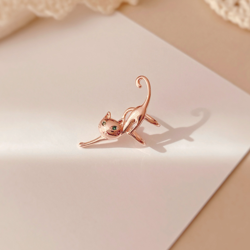 High level Sensation Ear Clip type ear bone clip No earbuds Auricle Elf Cat Ear Accessories Individuality Brief Only Earrings