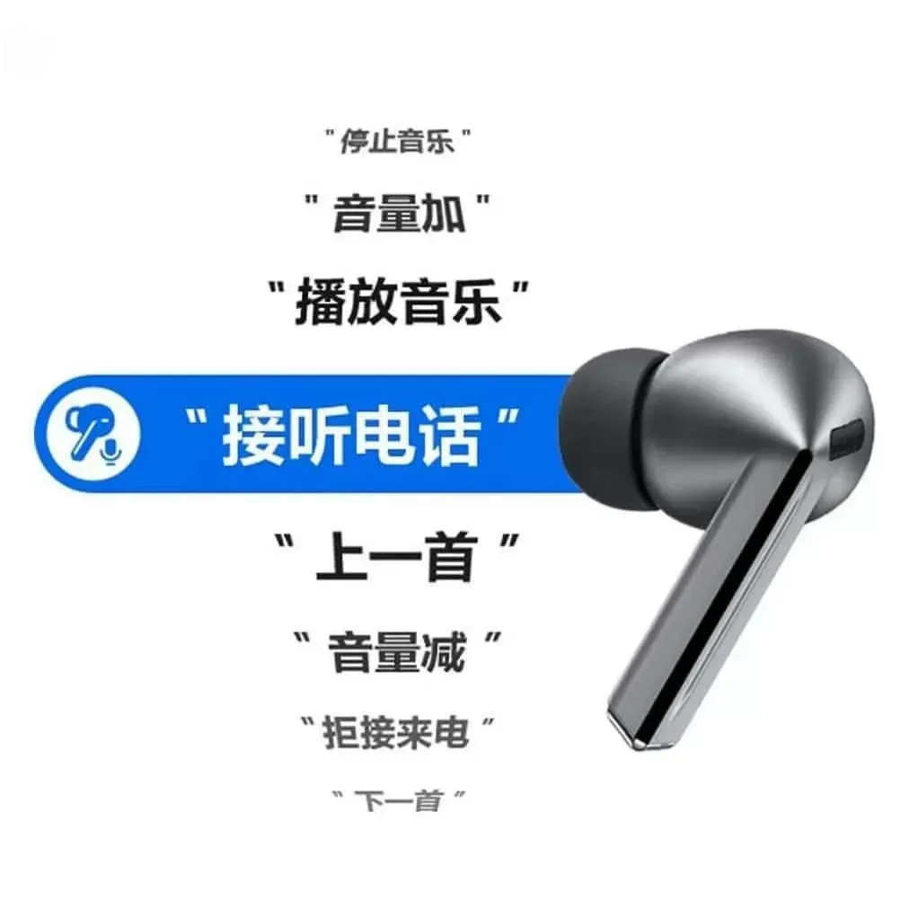 Топ-версия Huaqiangbei подходит для беспроводных наушников Galaxy Buds3 Pro с активным шумоподавлением и спорт Bluetooth