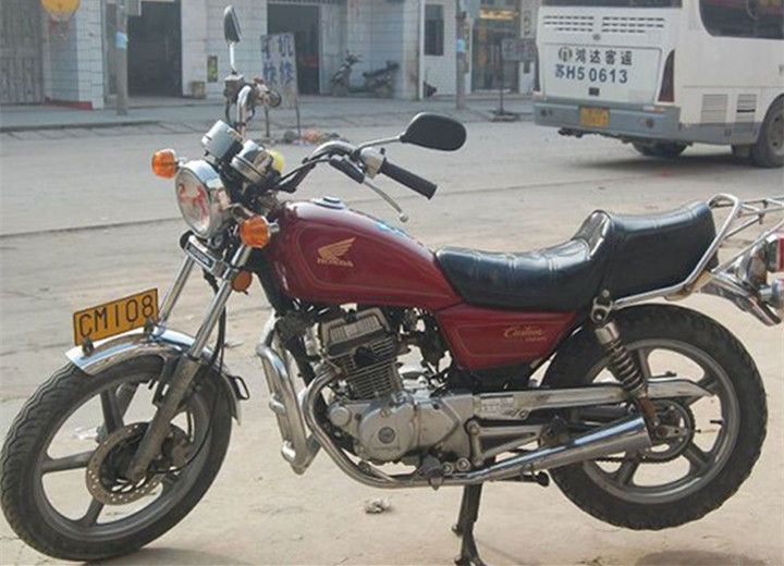 Thích hợp cho Honda CM125 Chunlan xả kép lớn rùa vua xe máy gương chiếu hậu gương gương xếp gương gương xe sh thời trang