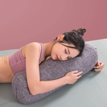 Cotton and linen yoga pillows professional Iyengar cylindrical pillows entry-level yoga accessories pregnant womens waist cushions