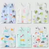 Boys hollow out vest Ultra-thin children sleeveless dinosaur baby pure cotton summer dress Hurdler children's suspender summer top