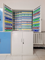 (Iron hook) Wrought key box key cabinet key management Cabinet property car storage key card