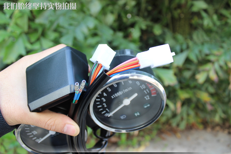 Phụ kiện xe máy Hoàng Tử 125 meter GN125 mã meter meter đo dặm lắp ráp đồng hồ điện tử cho xe wave