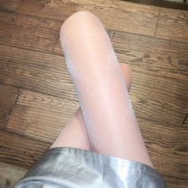 Fine flash stockings 00 bright flash stockings pearlescent stockings anti-hook silk shiny stockings stockings stockings ultra-thin starry bottoming