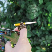 Cigarette clip ring clip cigarette artifact clip cigarette device smoke ring cigarette holder ring smoking ring clip cigarette ring smoking bracket