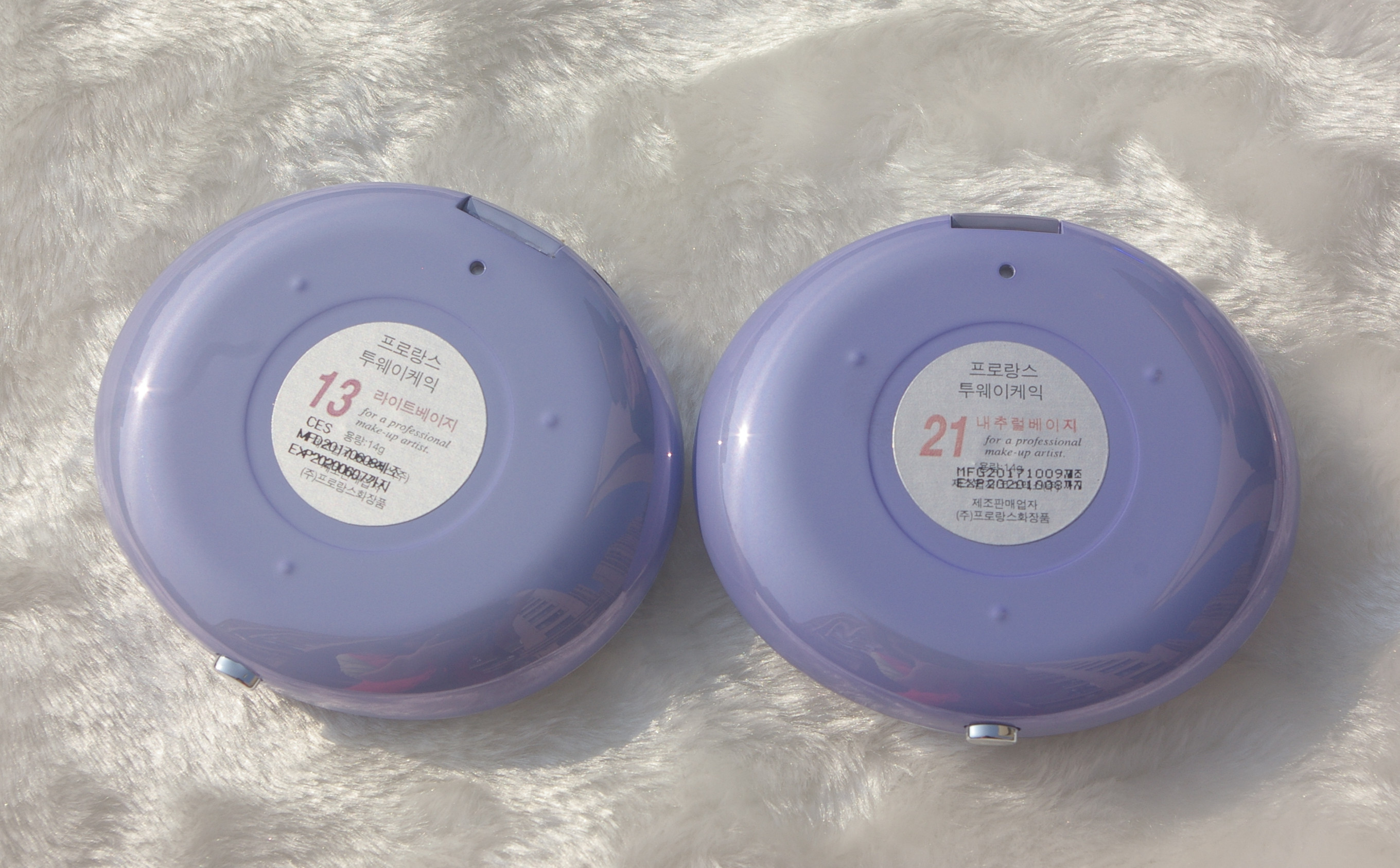 Hàn Quốc Chính hãng Prorance Florentine Powder Kem che khuyết điểm khô và dưỡng ẩm phấn phủ perfect diary review