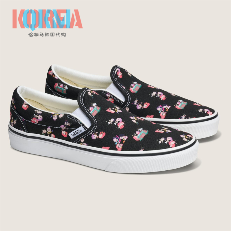 Vans Slip on K-Pop Demon Hunters Women's Slip-On Sneakers Vn000Ed2Bos