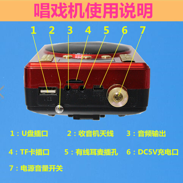 Đài phát thanh cũ Ông già nghe bài hát Thẻ di động nhỏ loa sạc kể chuyện Người chơi Walkman 330 - Máy nghe nhạc mp3 máy nghe nhạc benjie s5 bluetooth