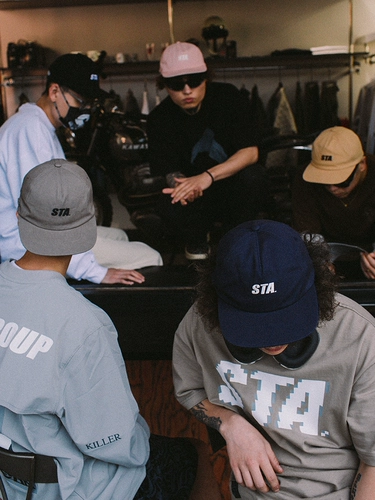 STA Весенняя базовая бейсболка для отдыха, с вышивкой