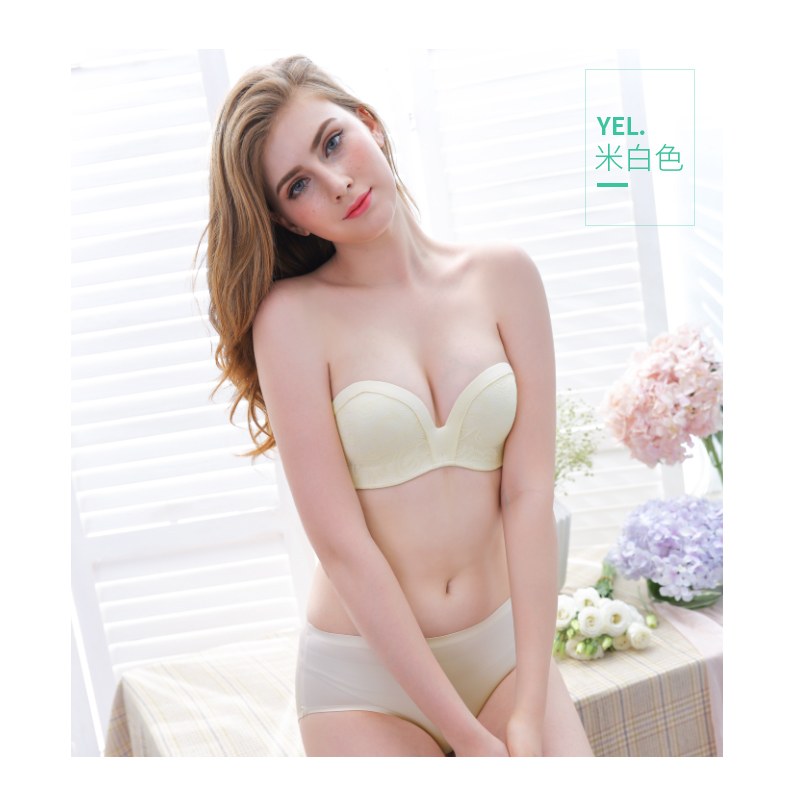 Hàng ngàn dây đeo vai đẹp áo ngực tụ tập chống trượt mùa hè mỏng mà không có dây đai vô hình đồ lót nữ cưới quây ống áo ngực bra tập cao cấp