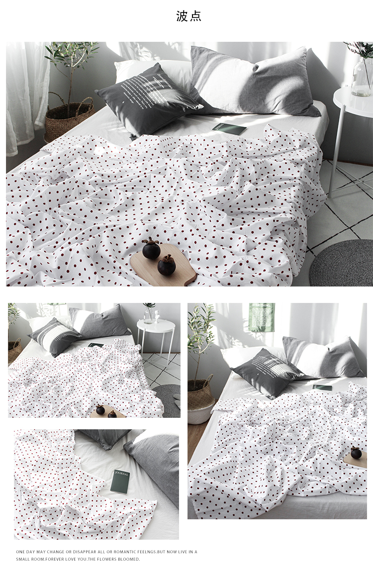 Moonlight Home Dệt Network Red Sheets Single Piece Cotton Nhỏ Dứa tươi Tờ in Ký túc xá Sinh viên Sheets Đơn - Khăn trải giường thảm trải giường mùa đông