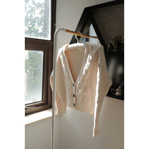 Jasmine cheongsam autumn and winter cheongsam outside shawl retro long sleeve thick sweater cardigan