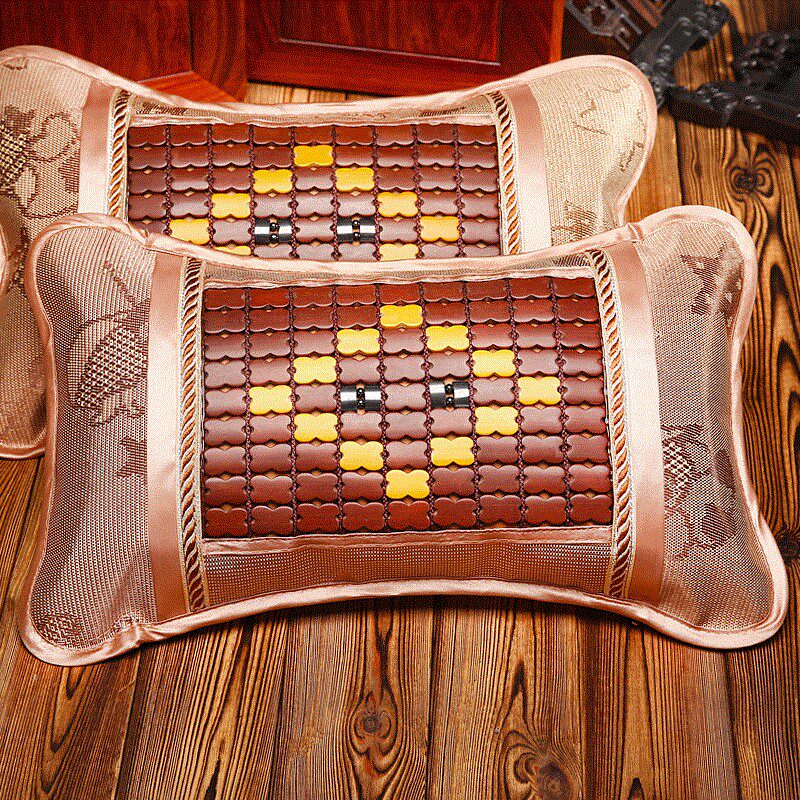 Natural jade pillows sweat steam room special hollow pillows jade summer cool mat health care cervical spine pillows bath pillows