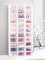 Shoe rack simple multi-layer household dustproof assembly economical space saving dormitory small shoe shelf storage transparent shoe cabinet