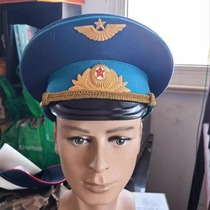 The former Soviet Unions 1974 airborne monarch airborne VDV monarch official dress large brimmed hat 57 cm head circumference unused in stock
