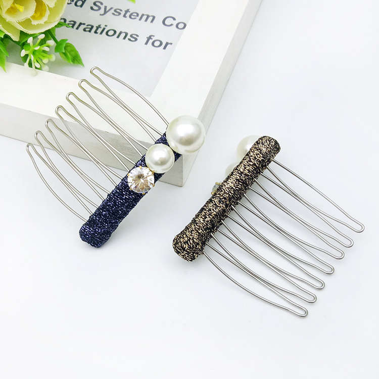 Phiên bản Hàn Quốc của hoang dã chống trượt đơn giản thời trang kim loại chải tóc kẹp tóc lược bangs chải tóc kẹp tóc kẹp tóc phụ kiện tóc - Phụ kiện tóc chuyên sỉ phụ kiện tóc