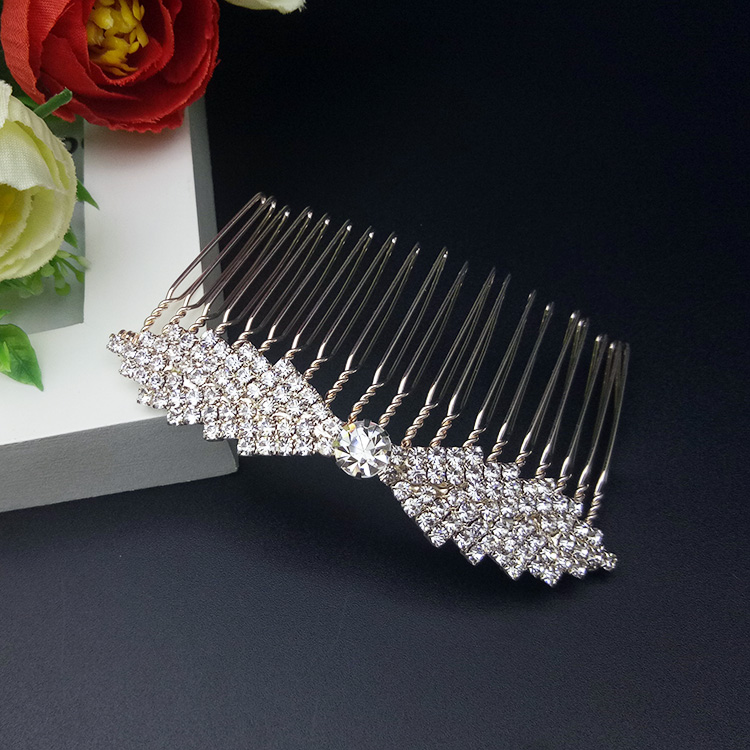 Phiên bản Hàn Quốc của hoang dã chống trượt đơn giản thời trang kim loại chải tóc kẹp tóc lược bangs chải tóc kẹp tóc kẹp tóc phụ kiện tóc - Phụ kiện tóc chuyên sỉ phụ kiện tóc