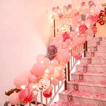 European-style wedding room decoration wedding supplies all grooms house stair handrail decoration