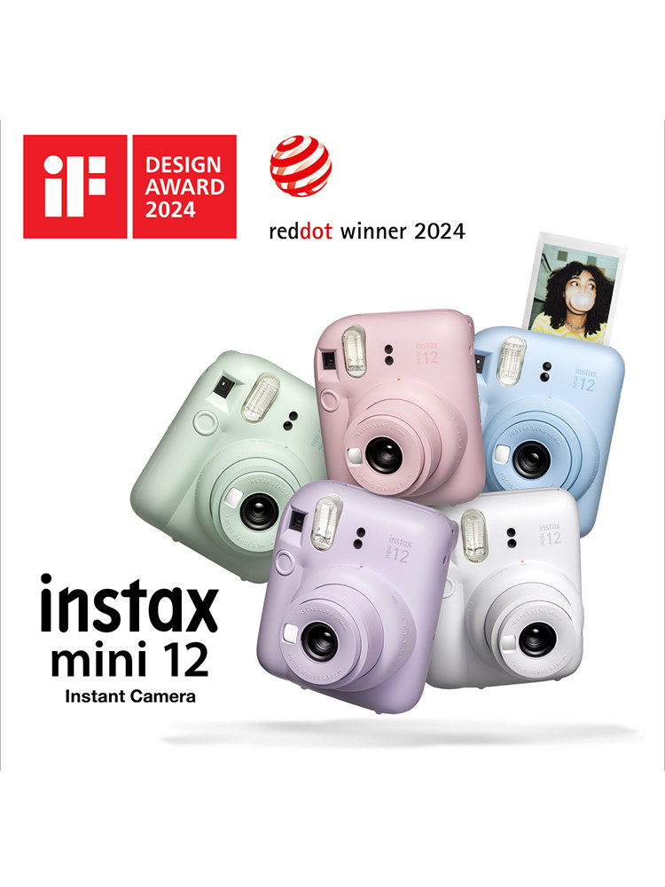 FUJIFILM Polaroid Instax Mini12 Camera Cute Mini 7+11 Upgrade