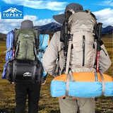 Вместительный и большой рюкзак для скалозалания подходит для пеших прогулок для кемпинга для путешествий, надевается на плечо