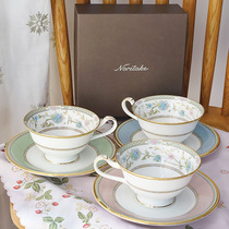 Spot Japan Noritake Noritake Yoshino Yoshino Cherry Blossom Bone China Coffee cups and saucers Teacups and Saucers Gift Box