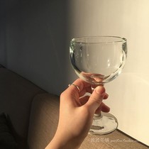 Spot French LA ROCHERE PLANET CUP CUTE WINE GLASS RED WINE GLASS CHAMPAGNE GLASS TALL GLASS VINTAGE