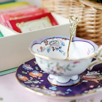 Spot Wedgwood Wonderlust Roam the United States Crane Wanglan Chinese style Teacup Coffee cup and saucer gift box
