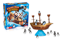Childrens puzzle table game parent-child interactive toy pirate ship balance game Little penguin balance game