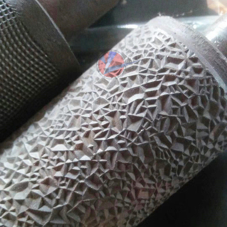 Pattern pressure roller Engraving embossing roller Heating printing wheel Quenching and hardening heat treatment Welding wheel Laminated drive shaft