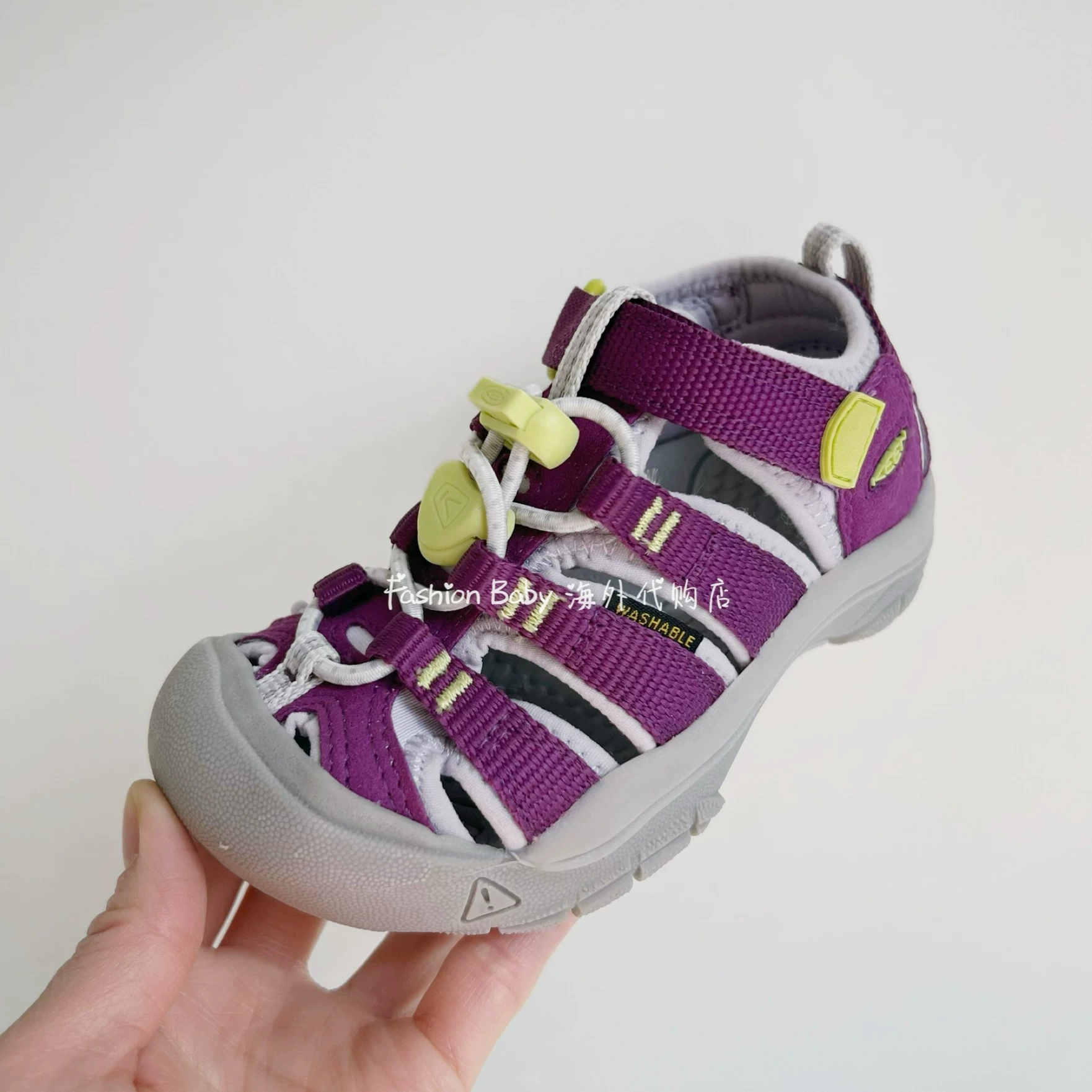 Детские японские импортируемые быстросохнущие нескользящие сандалии KEEN, семейный стиль