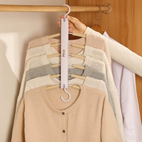 6-слойная белая вешалка для одежды [противоскользящая для взрослых]