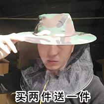 Beekeeping bee equipment camouflage peak hat anti-bee mask bee clothing bee hat bee equipment beekeeping tools dense bee tools tools